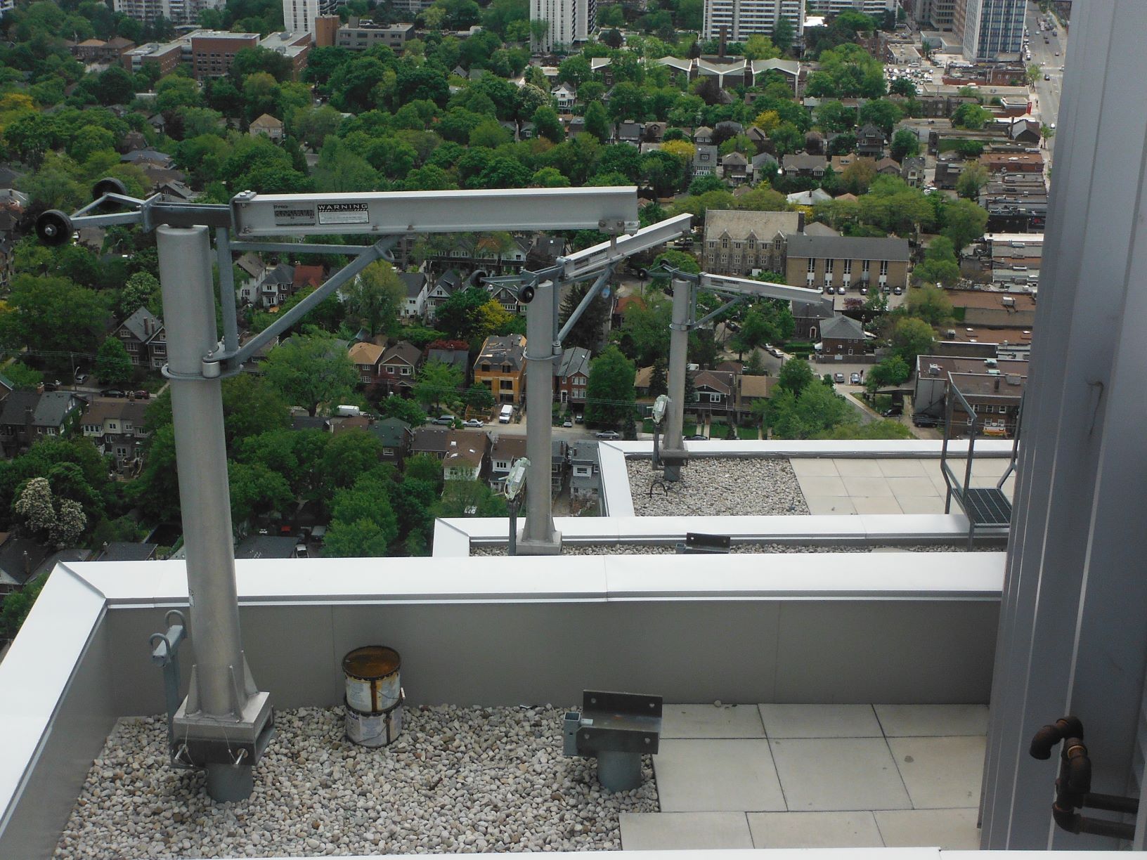 cascading davits